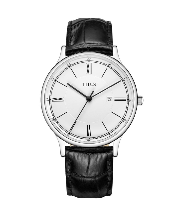 [WOMEN] Solvil et Titus Classicist 3 Hands Quartz Leather Watch [W06-03045-004]