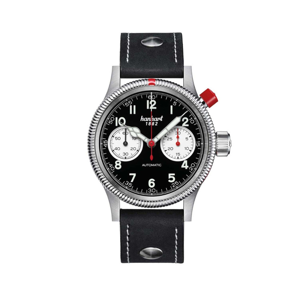 [Pre-Order] [MEN] Hanhart Pioneer MK I Reverse Panda [714.211-0010-C]