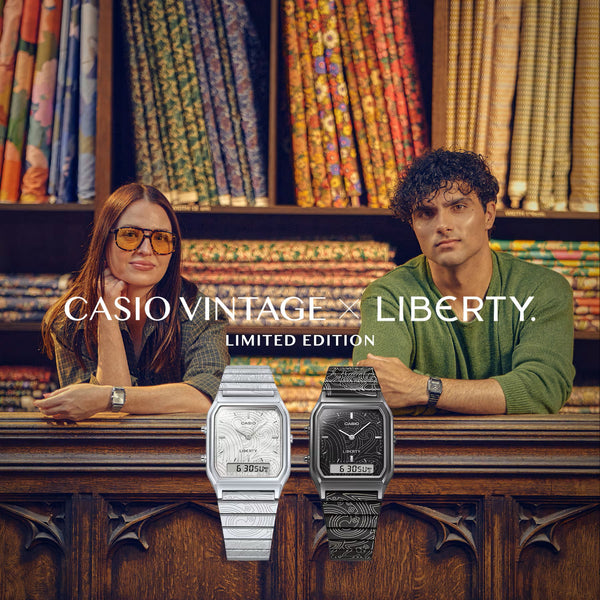 CASIO VINTAGE x LIBERTY [AQ-230ELT-7ADR]