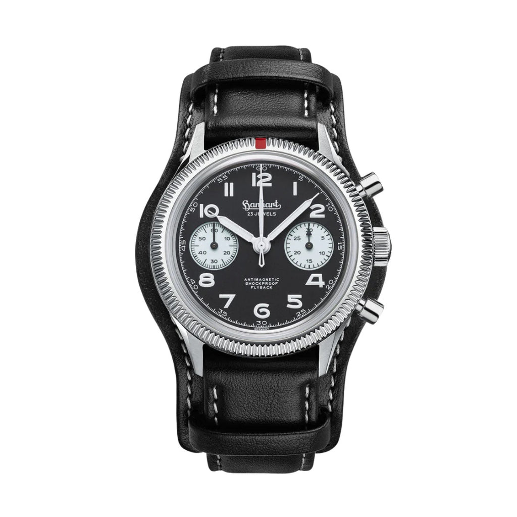 [Pre-Order] [MEN] Hanhart 417 ES 1954 Flyback Reverse Panda 39 [H701.211-7010-C]