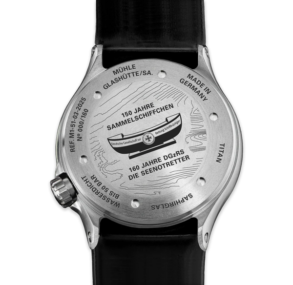 [Pre-Order] [MEN] Mühle Glashütte S.A.R. Mission-Timer TITAN [M1-51-03-2025-KB]