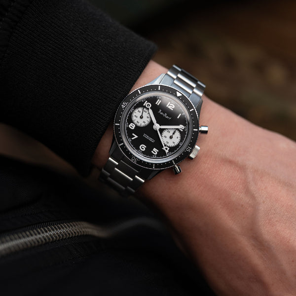 [Pre-Order] [MEN] Hanhart 415 ES Panda [H703.201-6428-C]