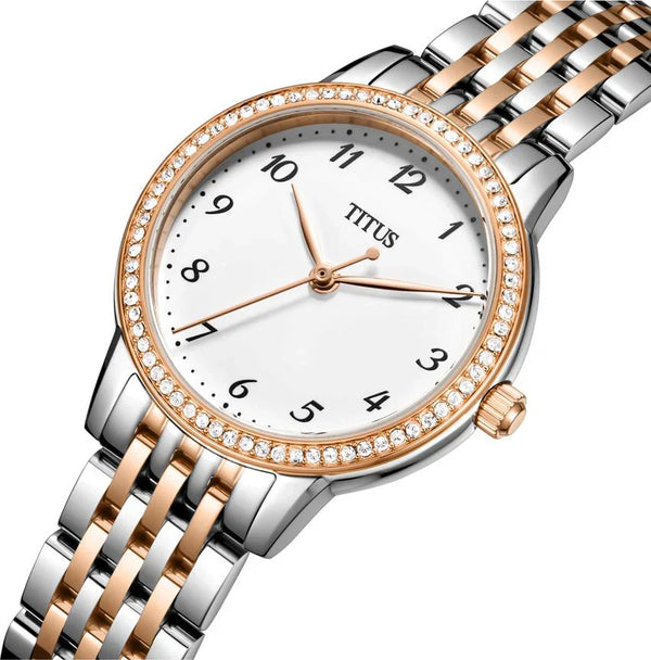 [WOMEN] Fair Lady 3 Hands Date Quartz Stainless Steel Watch [W06-03374-002]