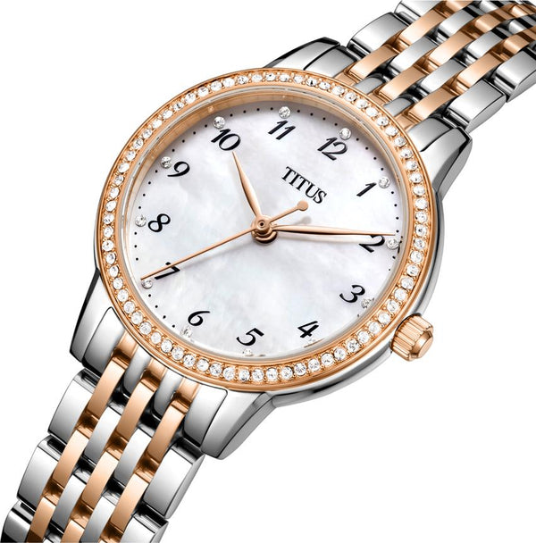 [WOMEN] Fair Lady 3 Hands Date Quartz Stainless Steel Watch [W06-03374-003]