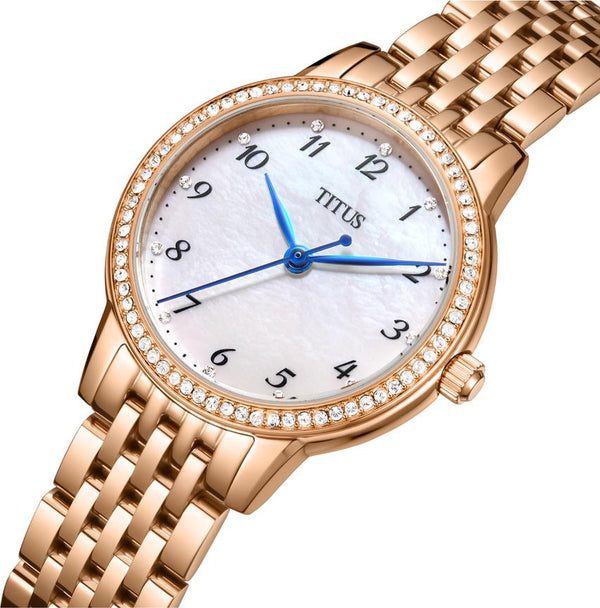 [WOMEN] Fair Lady 3 Hands Date Quartz Stainless Steel Watch [W06-03374-004]