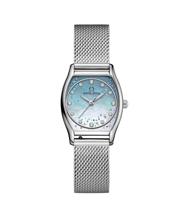 [WOMEN] Solvil et Titus Barista 3 Hands Quartz Stainless Steel Watch [W06-03384-001]