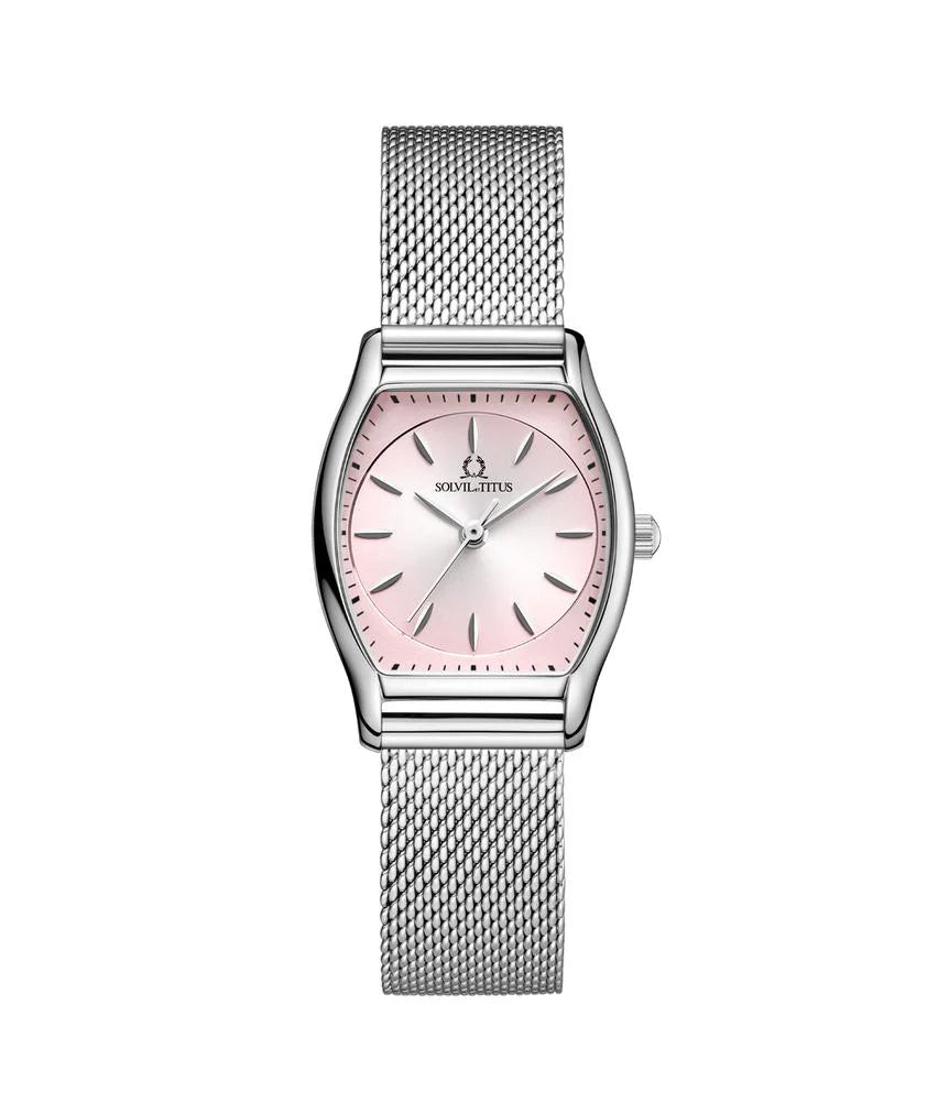 [WOMEN] Solvil et Titus Barista 3 Hands Quartz Stainless Steel Watch [W06-03384-004]