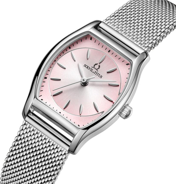 [WOMEN] Solvil et Titus Barista 3 Hands Quartz Stainless Steel Watch [W06-03384-004]
