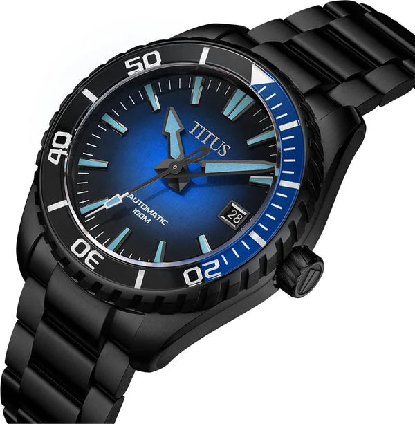 [MEN] Solvil et Titus Saber 3 Hands Date Automatic Stainless Steel Watch [W06-03423-004]