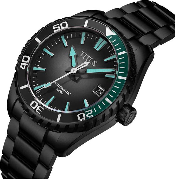 [MEN] Solvil et Titus Saber 3 Hands Date Automatic Stainless Steel Watch [W06-03423-005]