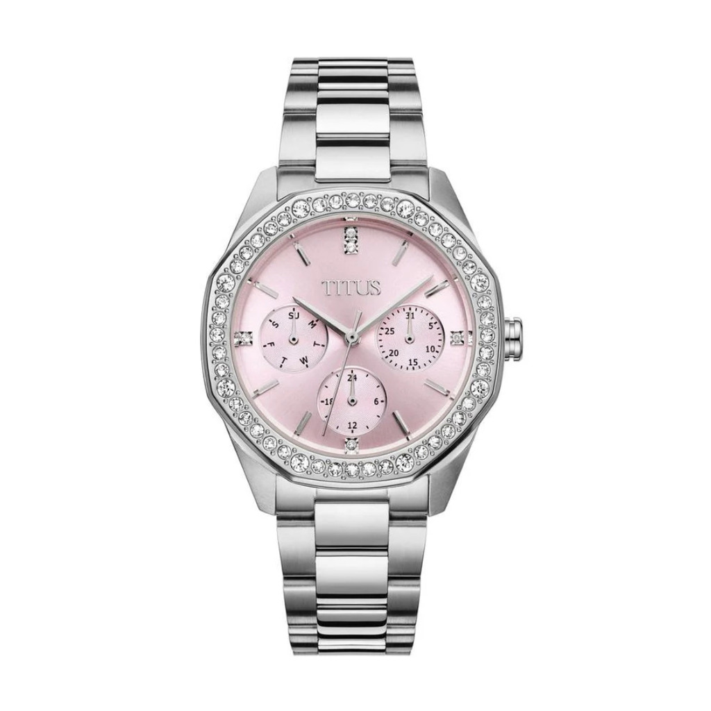 [WOMEN] Solvil et Titus Fashionista 3 Hands Quartz Stainless Steel Watch [W06-03429-001]