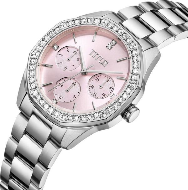 [WOMEN] Solvil et Titus Fashionista 3 Hands Quartz Stainless Steel Watch [W06-03429-001]