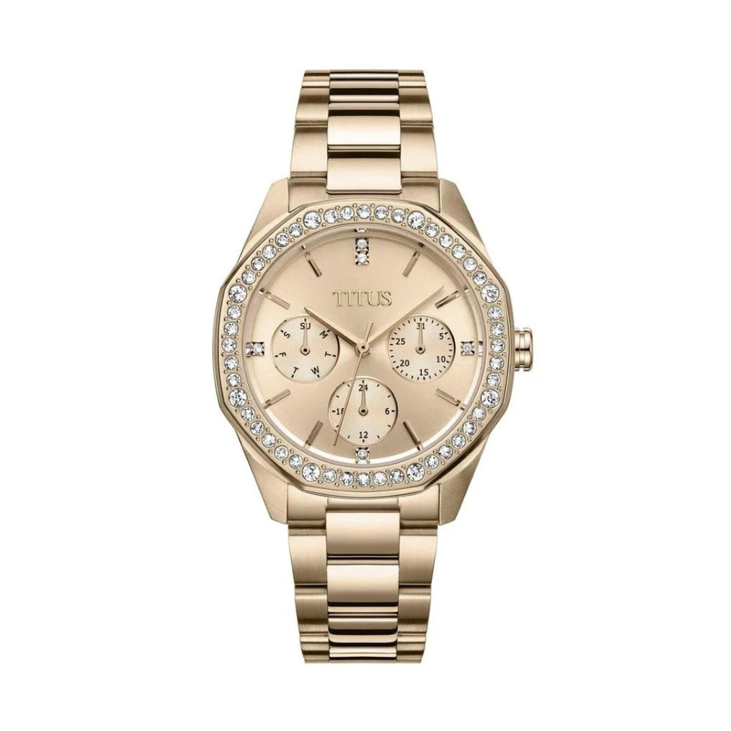 [WOMEN] Solvil et Titus Fashionista 3 Hands Quartz Stainless Steel Watch [W06-03429-003]
