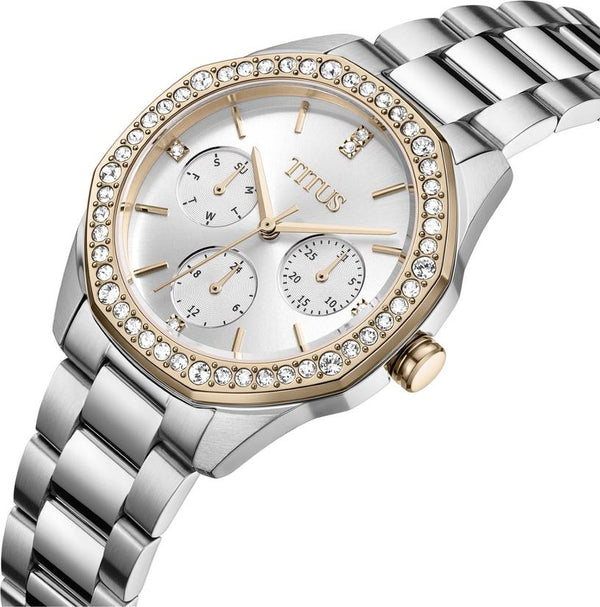 [WOMEN] Solvil et Titus Fashionista 3 Hands Quartz Stainless Steel Watch [W06-03429-004]