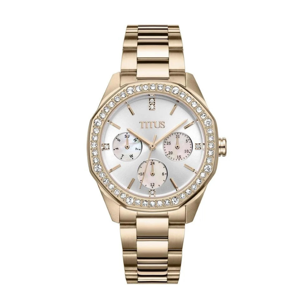 [WOMEN] Solvil et Titus Fashionista 3 Hands Quartz Stainless Steel Watch [W06-03429-005]
