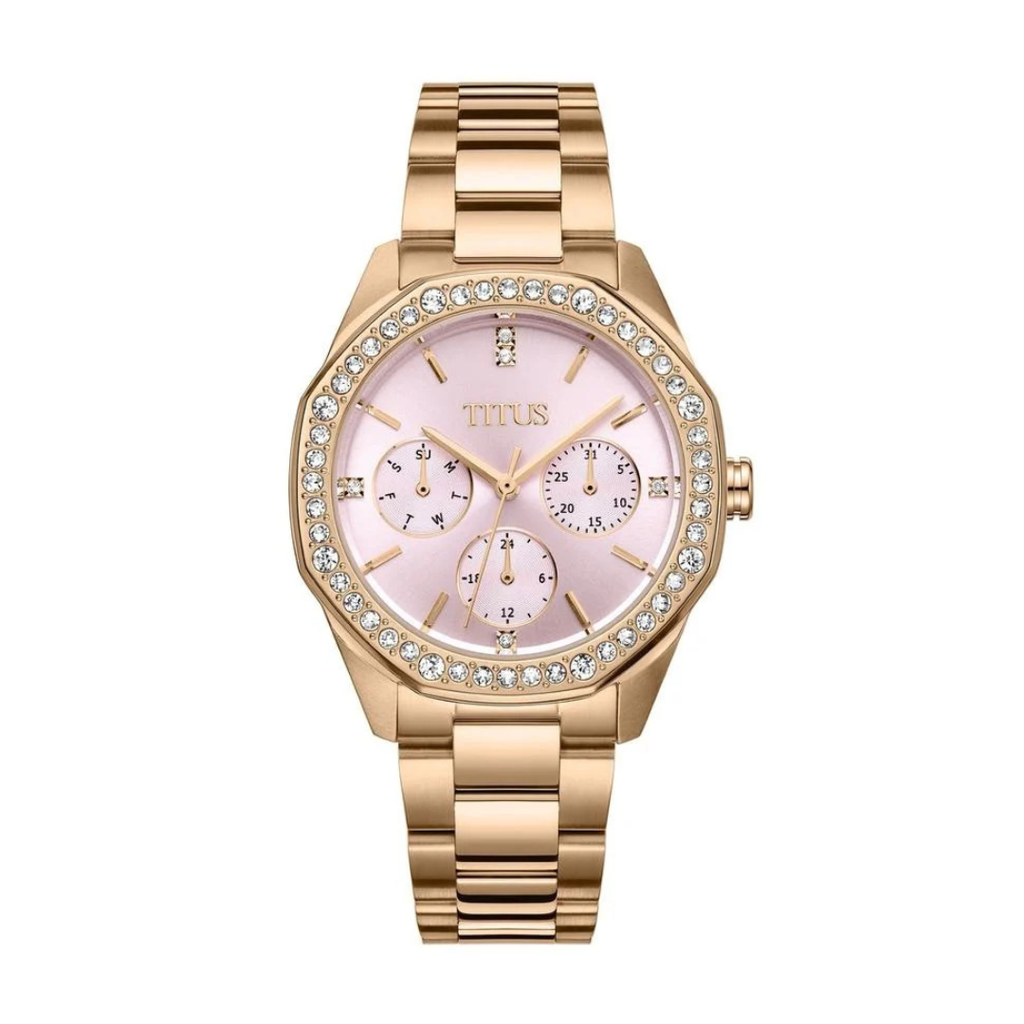 [WOMEN] Solvil et Titus Fashionista 3 Hands Quartz Stainless Steel Watch [W06-03429-006]