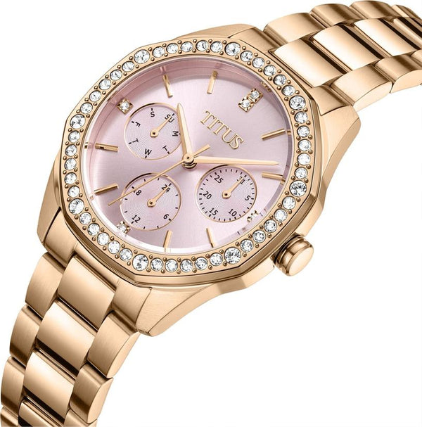 [WOMEN] Solvil et Titus Fashionista 3 Hands Quartz Stainless Steel Watch [W06-03429-006]
