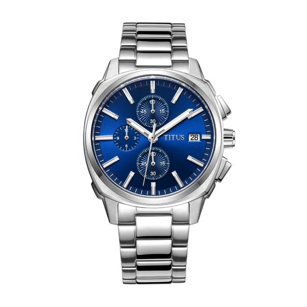 [MEN] Solvil et Titus Modernist Chronograph Quartz Stainless Steel Watch [W06-03308-001]