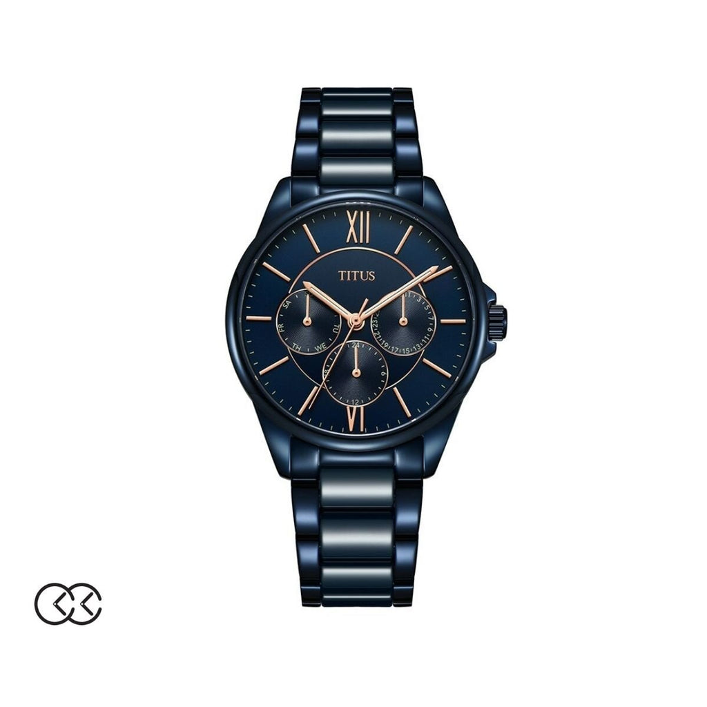 [WOMEN] Solvil et Titus Fashionista Multi-Function Quartz Stainless Steel Watch [W06-03177-005]