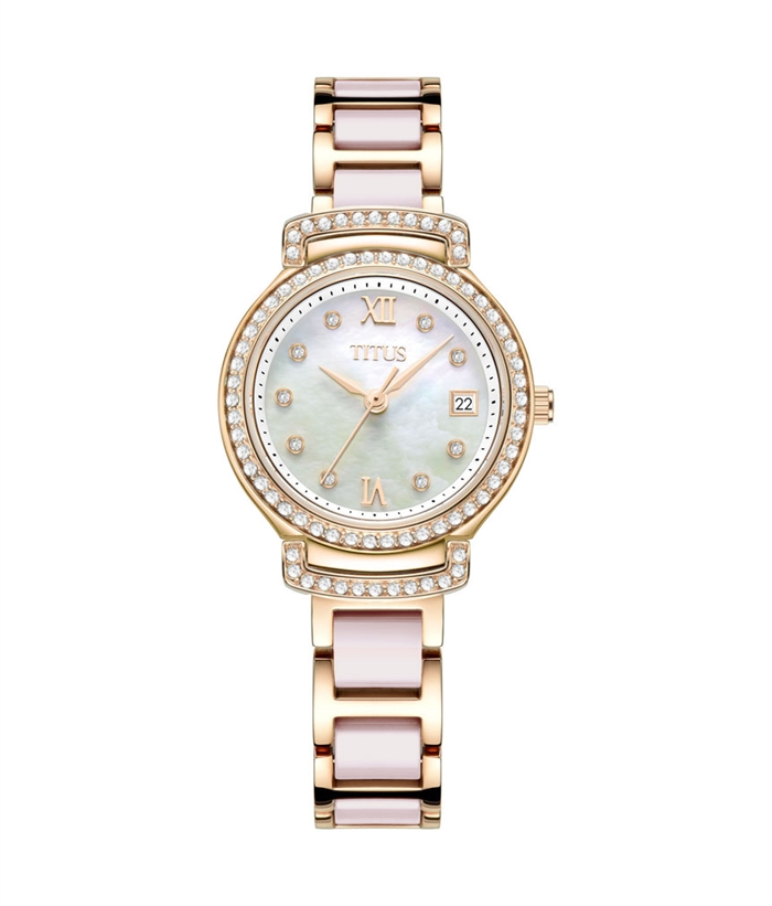 [WOMEN] Solvil et Titus Fair Lady 3 Hands Quartz Stainless Steel Watch [W06-03139-004]