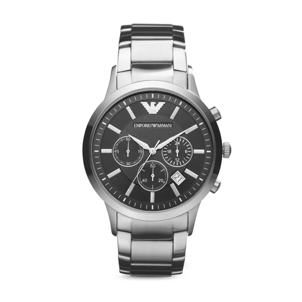 [MEN] Emporio Armani Chronograph Stainless Steel Watch [AR2434]