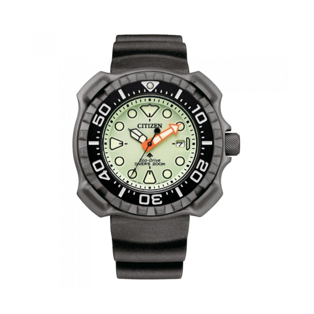 [MEN] Citizen PROMASTER Eco-Drive Diver 200m Polyurethane Watch [BN0227-17X]