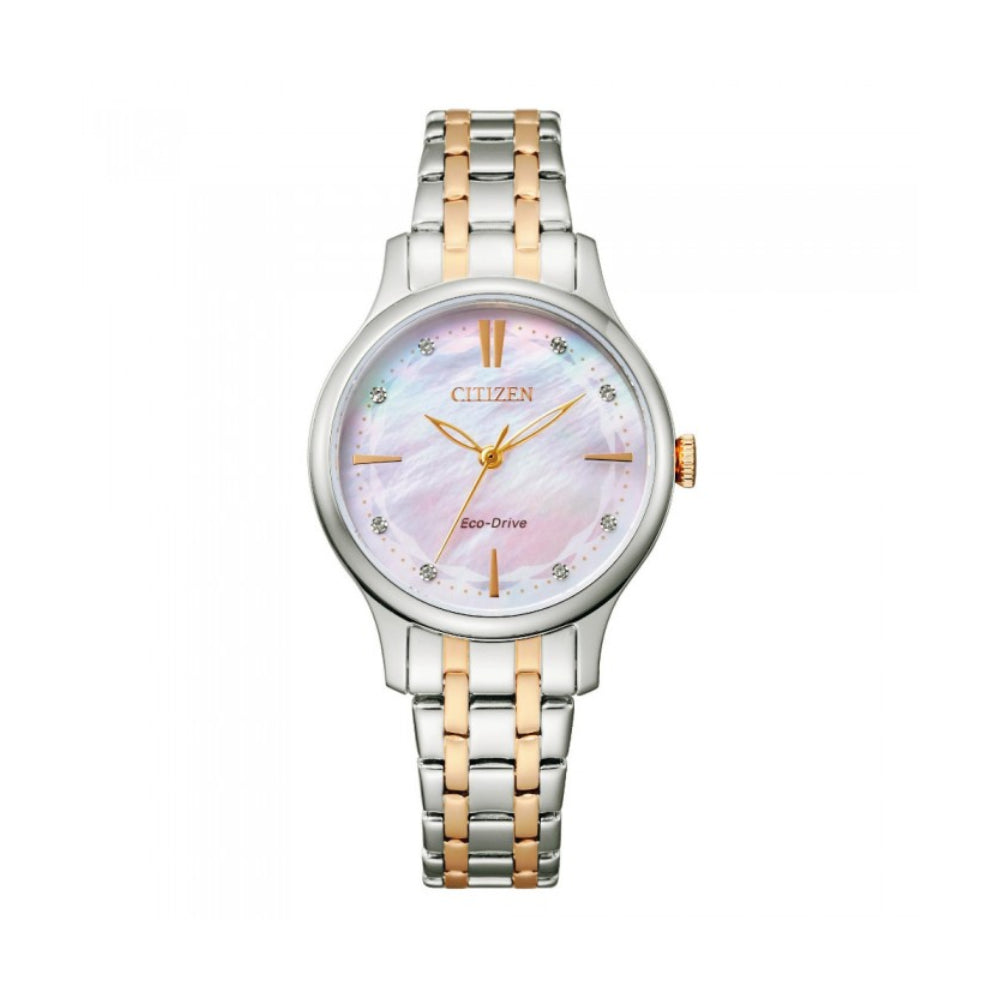 [WOMEN] Citizen Eco-Drive Lady Stainless Steel Watch [EM0896-89Y]