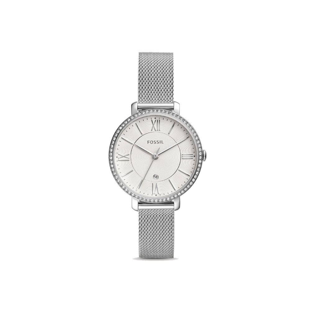 [WOMEN] Fossil Jacqueline Three-Hand Date Stainless Steel Watch [ES4627]