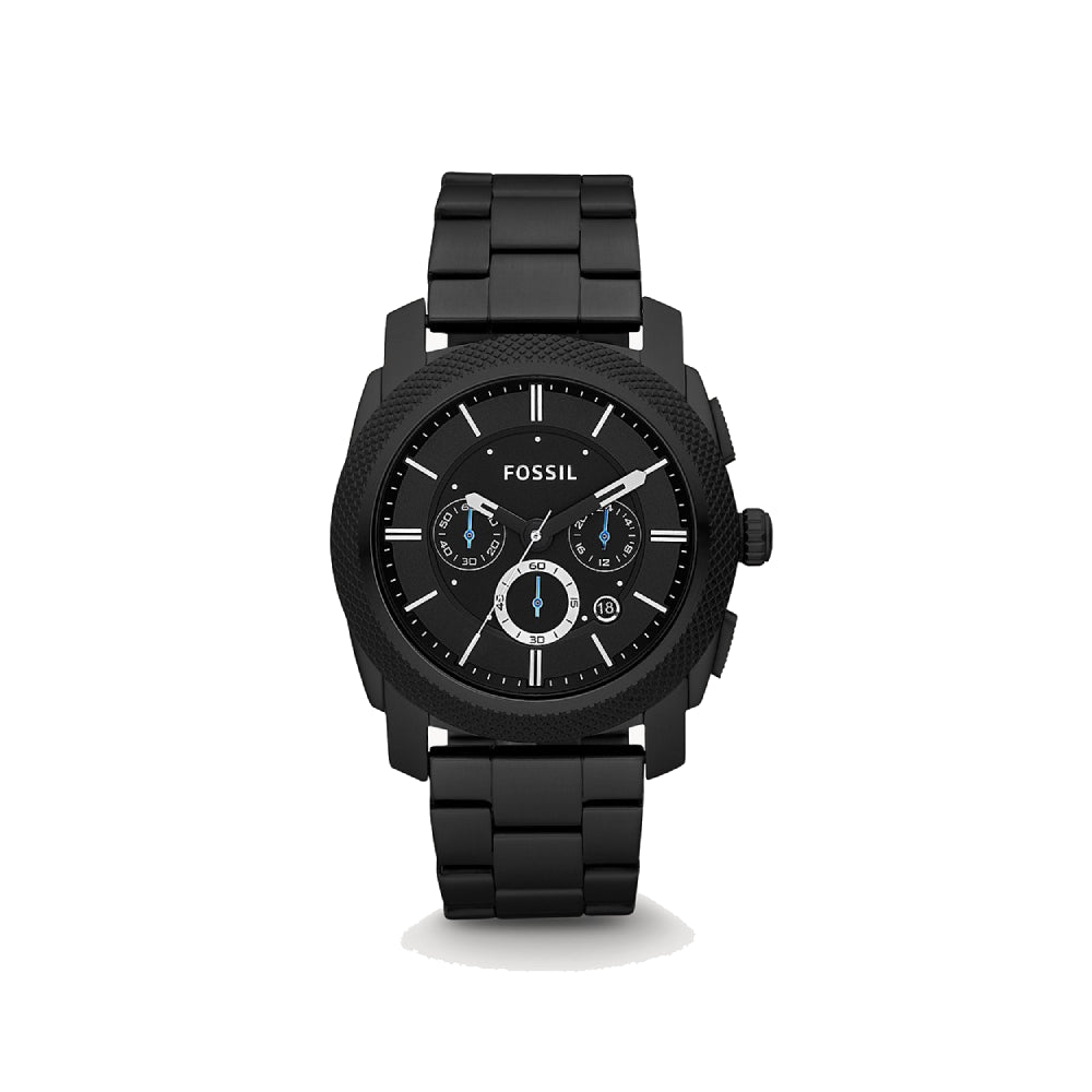 [MEN] Fossil Machine Chronograph Black Stainless Steel Watch [FS4552IE]