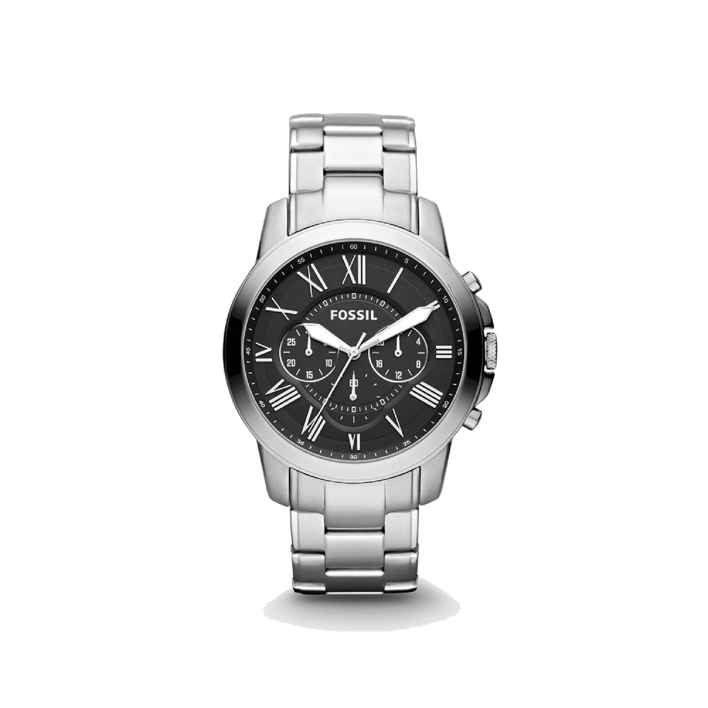 [MEN] Fossil Grant Chronograph Stainless Steel Watch [FS4736IE]