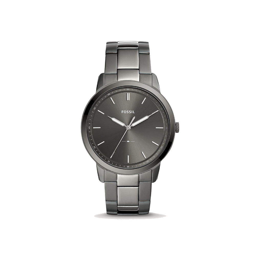[MEN] Fossil The Minimalist Three-Hand Smoke Stainless Steel Watch [FS5459]