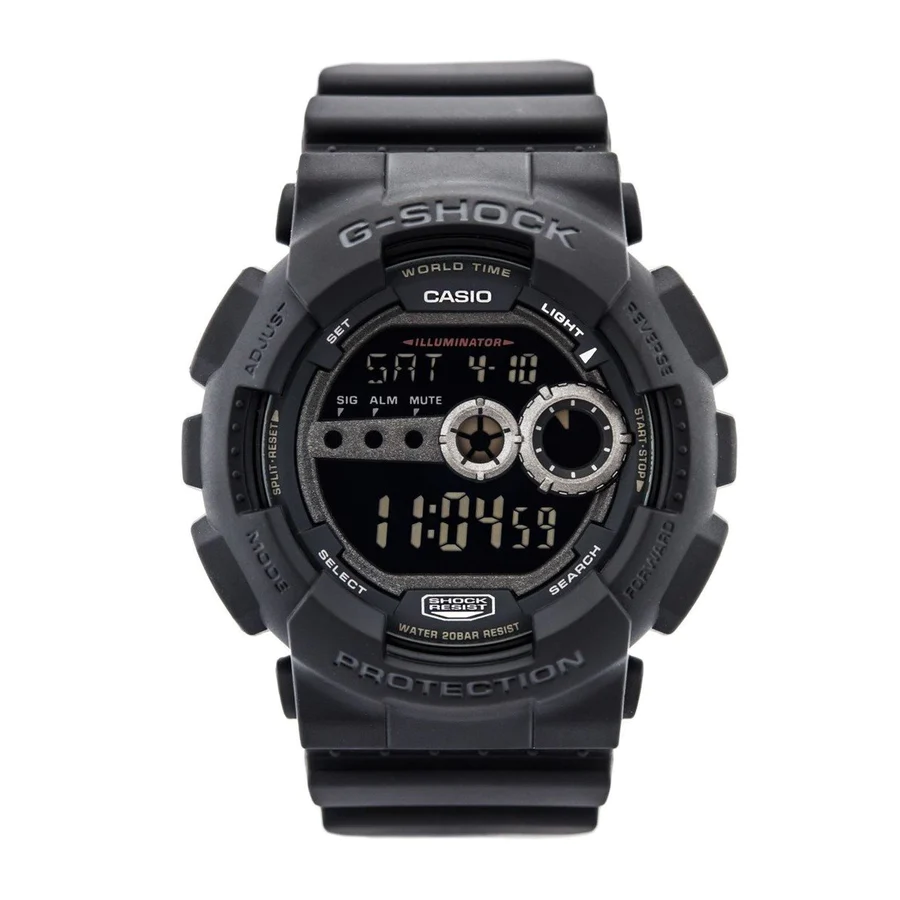 Casio G Shock GD 100 1BDR S City Chain Malaysia