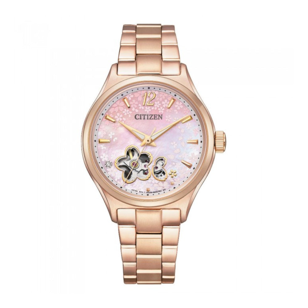 [WOMEN] Citizen Mechanical Sakura Limited Watch [PC1017-61Y]