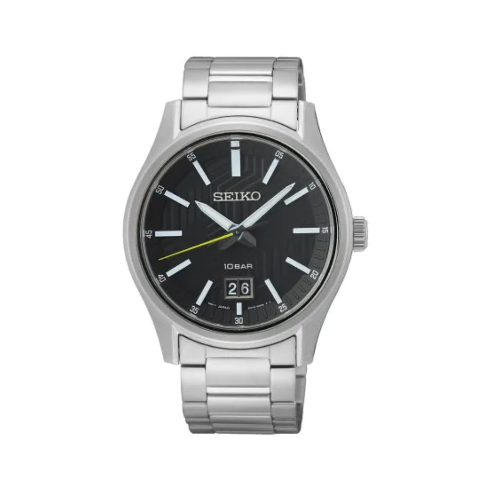 MEN Seiko Quartz Watch SUR535P1 City Chain Malaysia