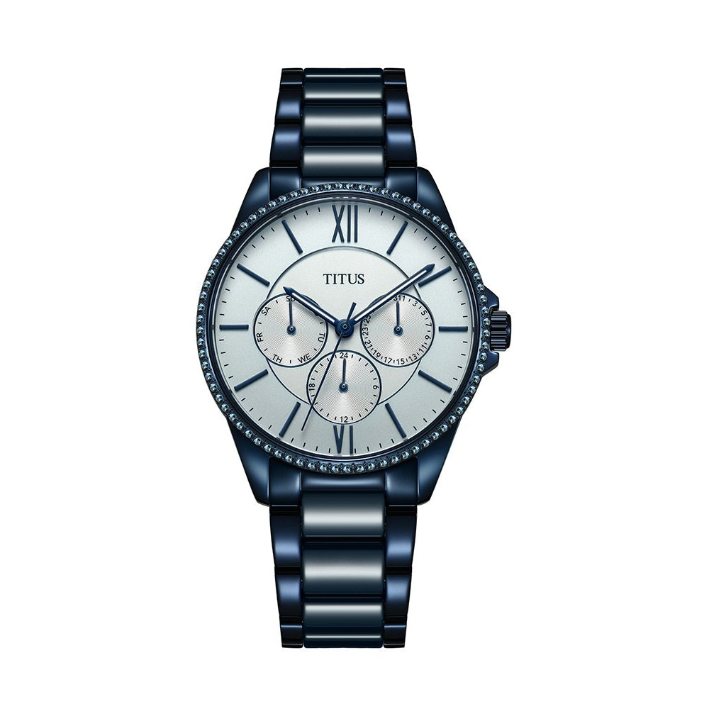 [WOMEN] Solvil et Titus Fashionista Multi-Function Quartz Stainless Steel Watch [W06-03177-004]