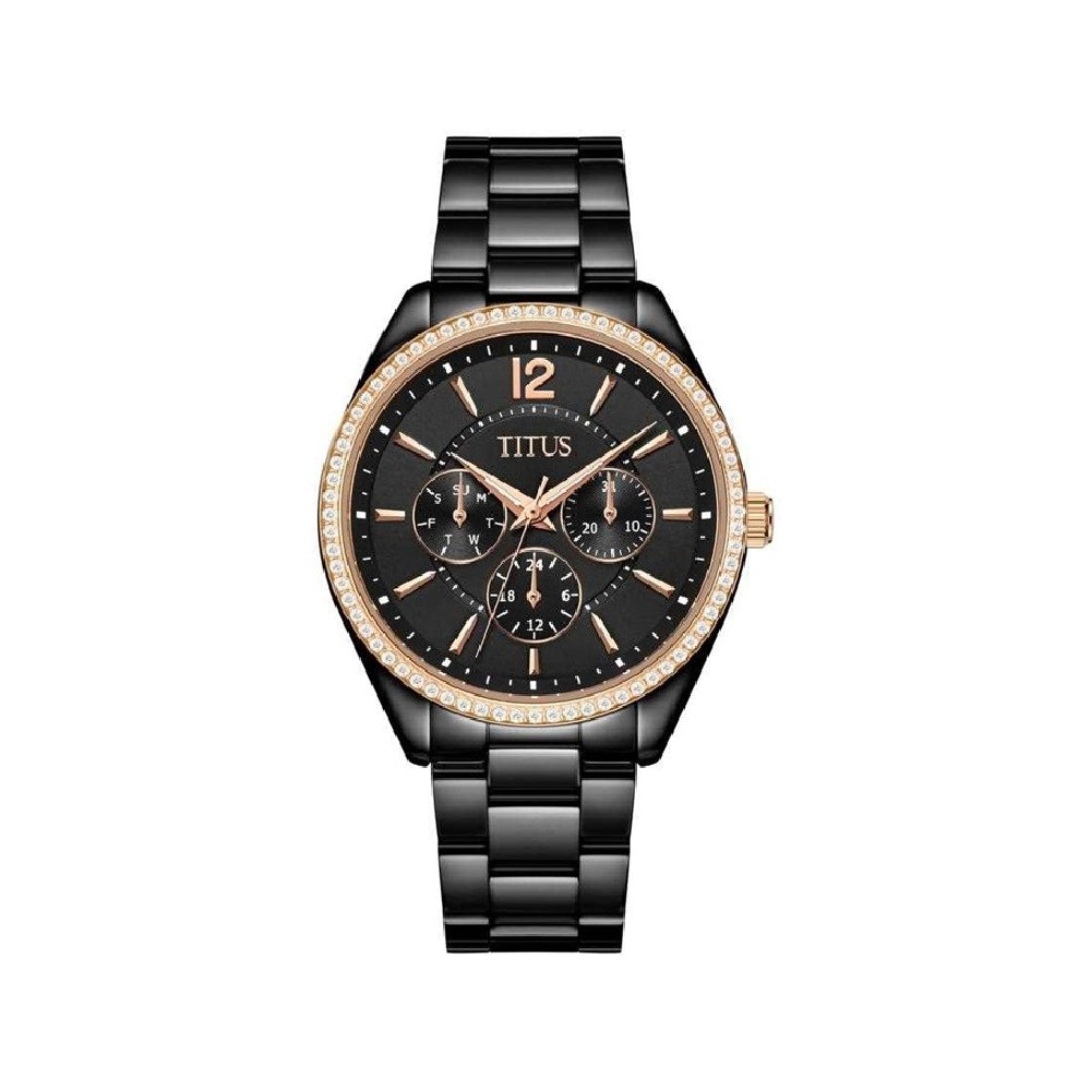 [WOMEN] Solvil et Titus Fashionista Multi-Function Quartz Stainless Steel Watch [W06-03192-003]