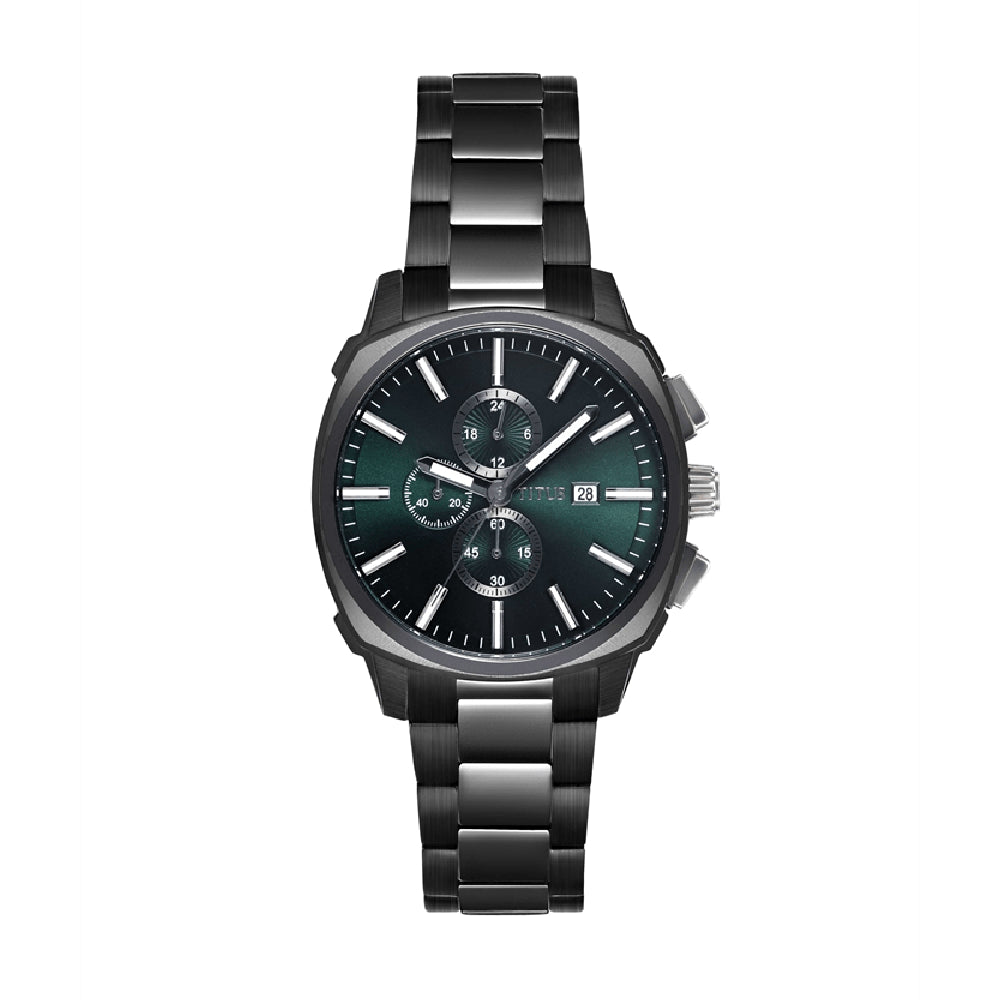[MEN] Solvil et Titus Moderninst Chronograph Quartz Stainless Steel Watch [W06-03214-010]