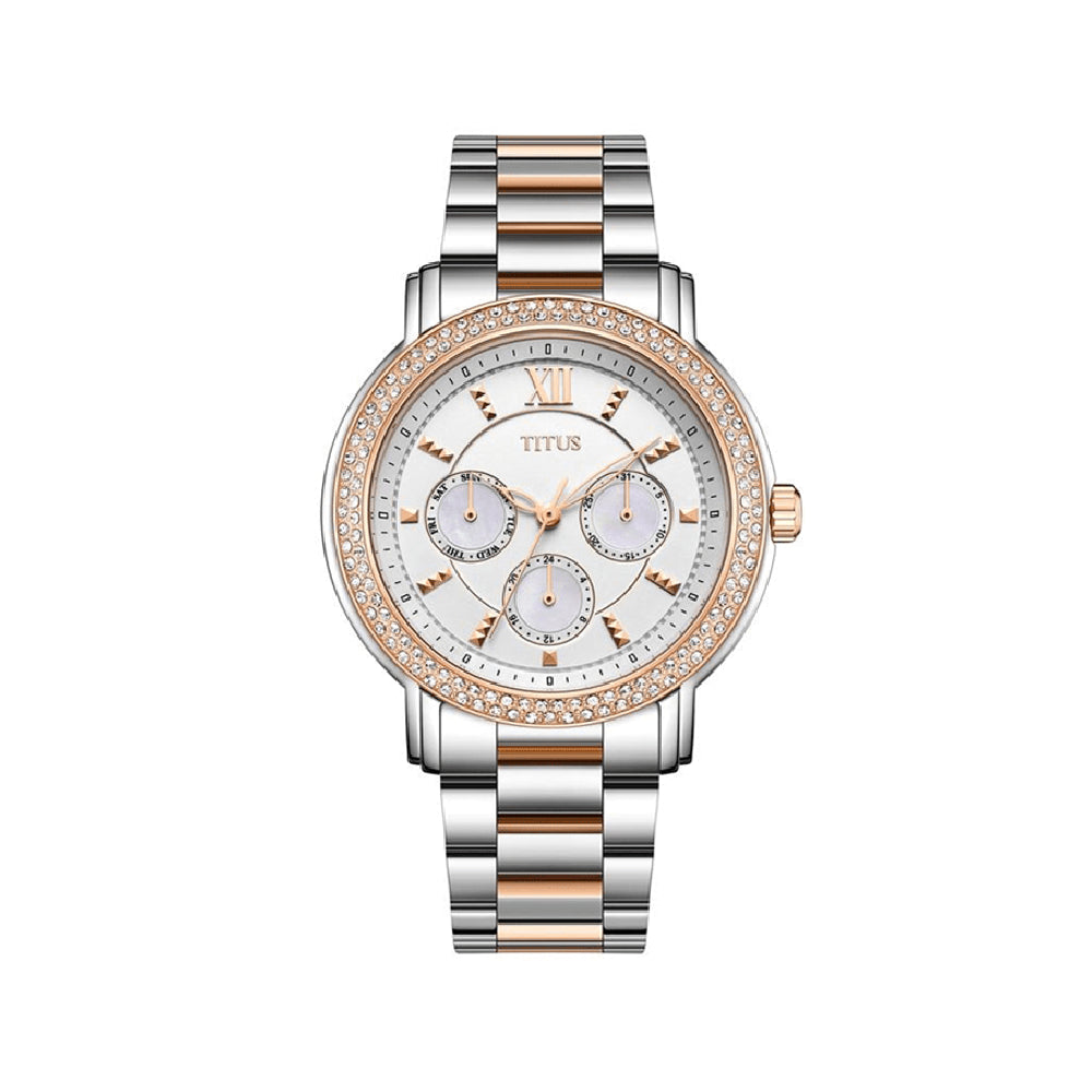 [WOMEN] Solvil et Titus Fashionista Multi-Function Quartz Stainless Steel Watch [W06-03251-001]