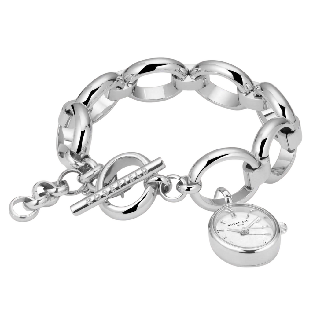 Rosefield The Oval Charm Chain - Silver [SWSSS-OV14]